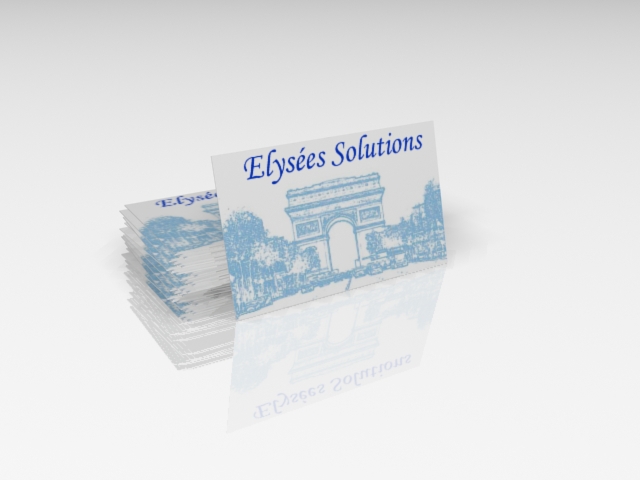 Elysées Solutions carte de visite Elysées Solutions carte de visite